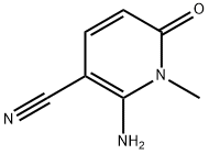 3-Pyridinecarbonitrile, 2-amino-1,6-dihydro-1-methyl-6-oxo- (9CI) 结构式