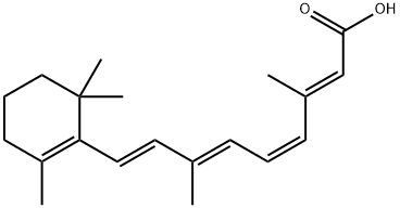 维甲酸/维A酸 结构式