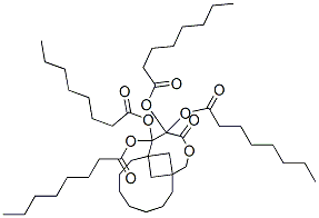 Pentaerythrityl tetracaprylate/caprate 结构式