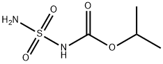 Carbamic  acid,  (aminosulfonyl)-,  1-methylethyl  ester  (9CI) 结构式