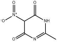 2-Methyl-5-Nitro-4,6(1H,5H)-Pyrimidinedione 结构式