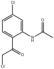 1-(2'-AcetaMido-2,4'-dichlorophenyl)ethan-1-one 结构式