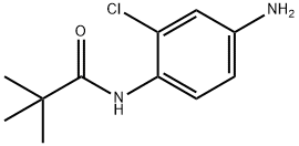 N-(4-amino-2-chlorophenyl)-2,2-dimethylpropanamide 结构式