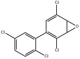2,2',5,5'-tetrachlorobiphenyl 3,4-oxide 结构式