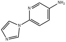 6-(1H-咪唑-1-基)吡啶-3-胺 结构式