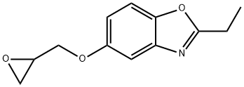 Benzoxazole, 2-ethyl-5-(oxiranylmethoxy)- (9CI) 结构式