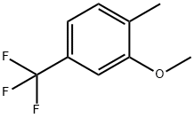 Benzene, 2-methoxy-1-methyl-4-(trifluoromethyl)- (9CI) 结构式