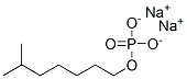 磷酸一异辛酯二钠盐 结构式