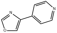 4-(吡啶-4-基)恶唑 结构式