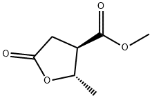3-Furancarboxylicacid,tetrahydro-2-methyl-5-oxo-,methylester,(2S,3R)- 结构式