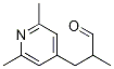 3-(2,6-diMethylpyridin-4-yl)-2-Methylpropanal 结构式