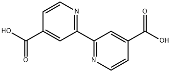 2,2'-联吡啶-4,4'-二甲酸 结构式