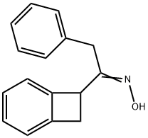 Benzyl(bicyclo[4.2.0]octa-1,3,5-trien-7-yl) ketone oxime 结构式