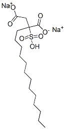 十三醇磺基琥珀酸酯二钠 结构式