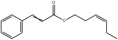 顺-3-己烯基肉桂酸酯 结构式