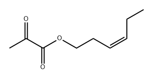 顺-3-己烯醇丙酮酸酯 结构式