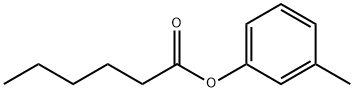 3-methylphenyl hexanoate 结构式