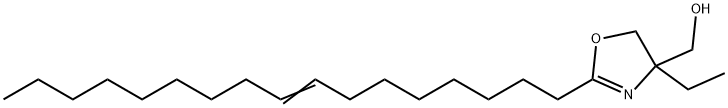 4-乙基-2-(8-十七烯基)-4,5-二氢-4-恶唑甲醇 结构式