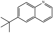 6-(1,1-二甲基乙基)喹啉 结构式
