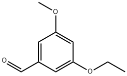 Benzaldehyde, 3-ethoxy-5-methoxy- (9CI) 结构式