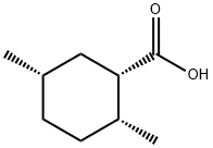 Cyclohexanecarboxylic acid, 2,5-dimethyl-, (1S,2R,5S)- (9CI) 结构式