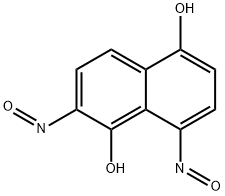 1,5-Naphthalenediol, 2,8-dinitroso- (9CI) 结构式