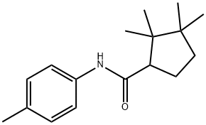 Cyclopentanecarboxamide, 2,2,3,3-tetramethyl-N-(4-methylphenyl)- (9CI) 结构式