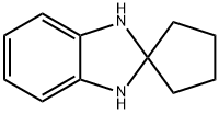 SPIRO[2H-BENZIMIDAZOLE-2,1'-CYCLOPENTANE], 1,3-DIHYDRO- 结构式