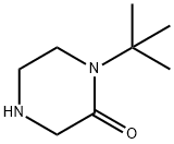 1-(叔丁基)哌嗪-2-酮 结构式