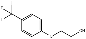 2-(4-(三氟甲基)苯氧基)乙-1-醇 结构式