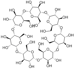 β-环糊精 结构式