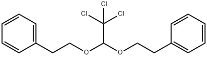 1,1'-[(2,2,2-trichloroethylidene)bis(oxyethylene)]dibenzene 结构式
