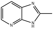 2-甲基咪唑并[4,5-B]吡啶 结构式