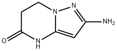 2-氨基-6,7-二氢吡唑并[1,5-A]嘧啶-5(4H)-酮 结构式