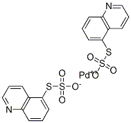 palladium 5-sulfomercaptoquinoline 结构式