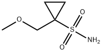 Cyclopropanesulfonamide, 1-(methoxymethyl)- (9CI) 结构式