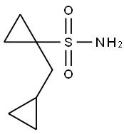 Cyclopropanesulfonamide, 1-(cyclopropylmethyl)- (9CI) 结构式