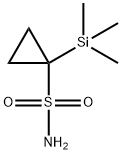 Cyclopropanesulfonamide, 1-(trimethylsilyl)- (9CI) 结构式