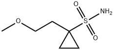 Cyclopropanesulfonamide, 1-(2-methoxyethyl)- (9CI) 结构式