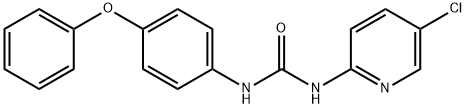 1-(5-chloro-pyridin-2-yl)-3-(4-phenoxy-phenyl)-urea 结构式