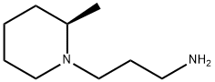 (R)-3-(2-甲基哌啶-1-基)丙-1-胺 结构式