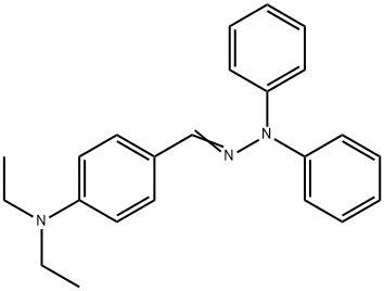 4-(二乙基氨基)苯甲醛-1,1-二苯腙 结构式