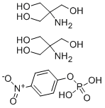 4-硝基苯基磷酸双[三(羟甲基)甲胺]盐水合物[磷酸酶用培养基] 结构式