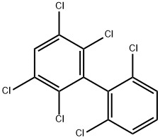 2,2',3,5,6,6'-六氯联苯 结构式