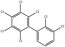 2,2',3,3',4,5,6-七氯联苯 结构式