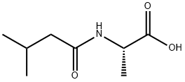 2-(3-methyl-butyrylamino)-propionic acid 结构式