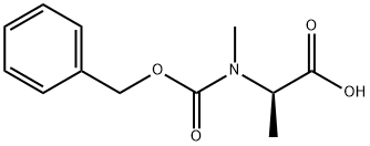 Z-N-METHYL-D-ALANINE 结构式