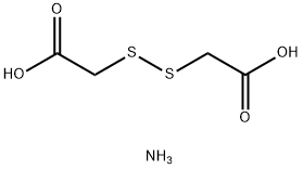 2,2’-二硫代双乙酸二铵 结构式