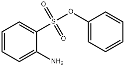 2-氨基苯磺酸苯酯 结构式