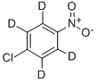 对硝基氯苯-D4 结构式